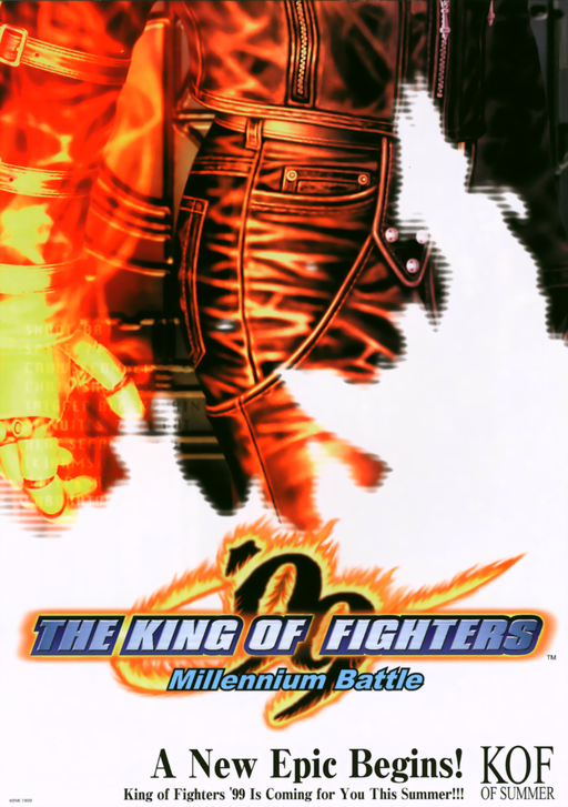 The King of Fighters '99 - Millennium Battle (Korean release, non-encrypted program) Arcade Game Cover